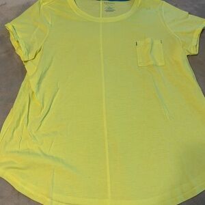 Bright Yellow Women's Top casual never worn